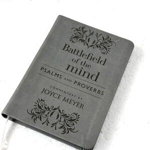 Battlefield of the Mind Psalms and Proverbs from the Bible Leather Bound